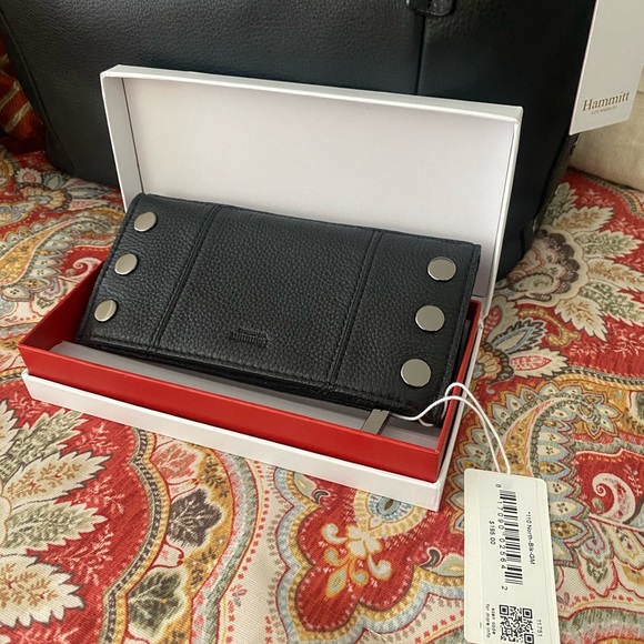 Hammitt Large Black Addie NWT, with new Hammitt Black 110 North black wallet. - Picture 6 of 10